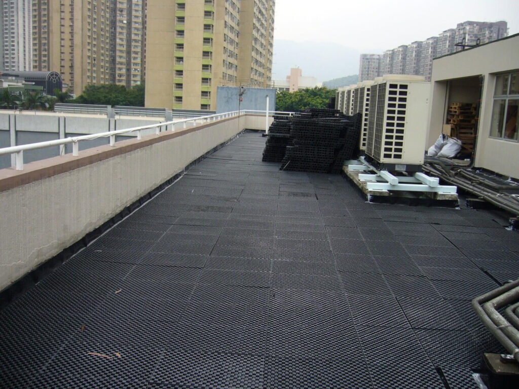 drainage cell-rooftop